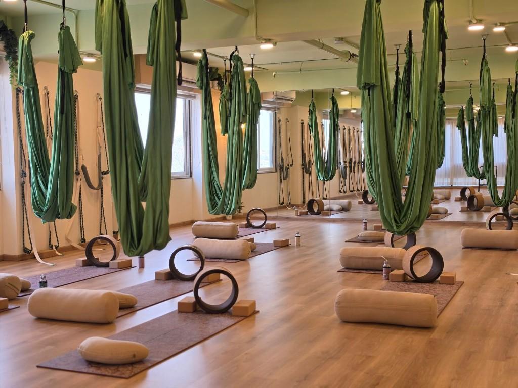 Yogis Academy — aerial yoga space